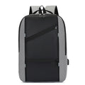 Lightweight Oxford Laptop Backpack with USB Port Waterproof Fashion Style for School Travel & Outdoor Use