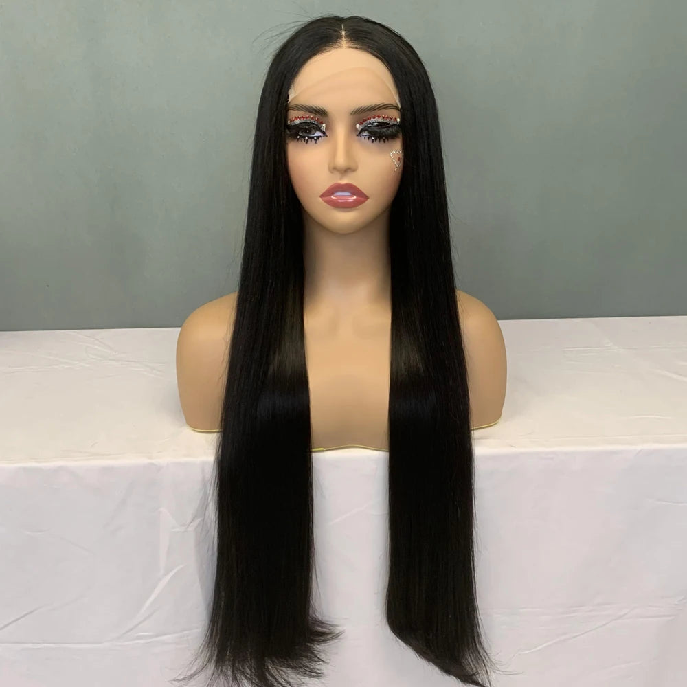 Wholesale Woman Hair 5*5 Lace Glueless WigVietnamese Straight Cheap Lace WigsSdd Glueless Straight Lace Closure Wig