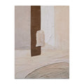 Custom Modern Wall Art Coffee Milk Handmade Original Abstract Oil Painting on Canvas for Living Room Home Decor Artwork Hotel