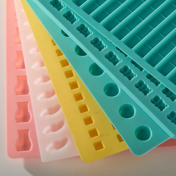 2023 New Hot Sale Gummy Jelly Cube Silicone Mold Customize Silicone Cake Mold for Sale