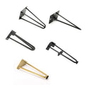 Hot Selling Modern Design Metal Hairpin Table Legs Iron Wire Hairpin Legs for Bedroom Living Room School and Hospital Use
