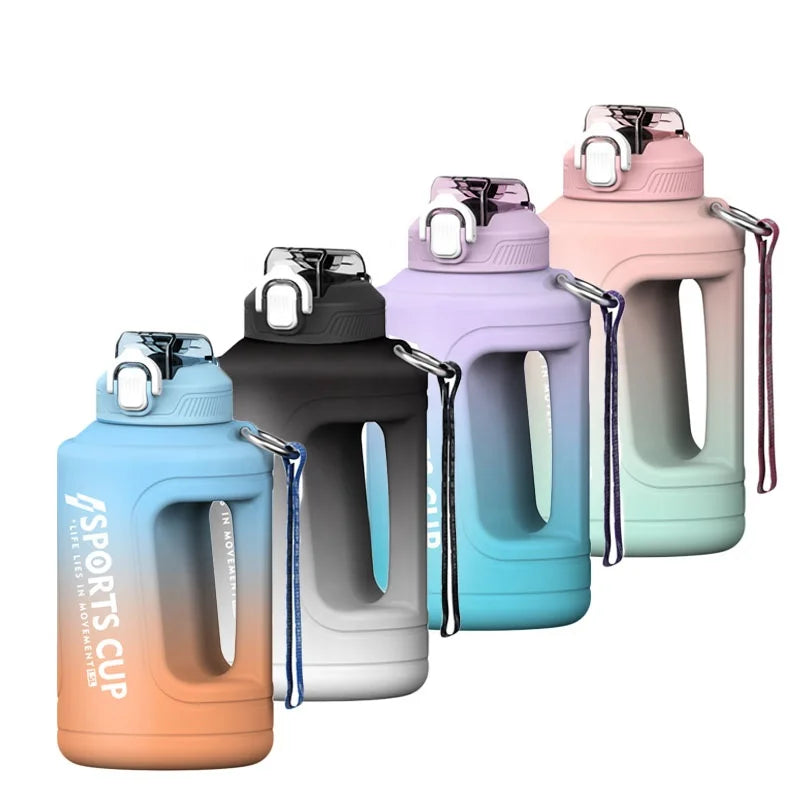 Customizable Outdoor with Time Slogan Inspirational 1.5L Large Capacity Fashion Kettle