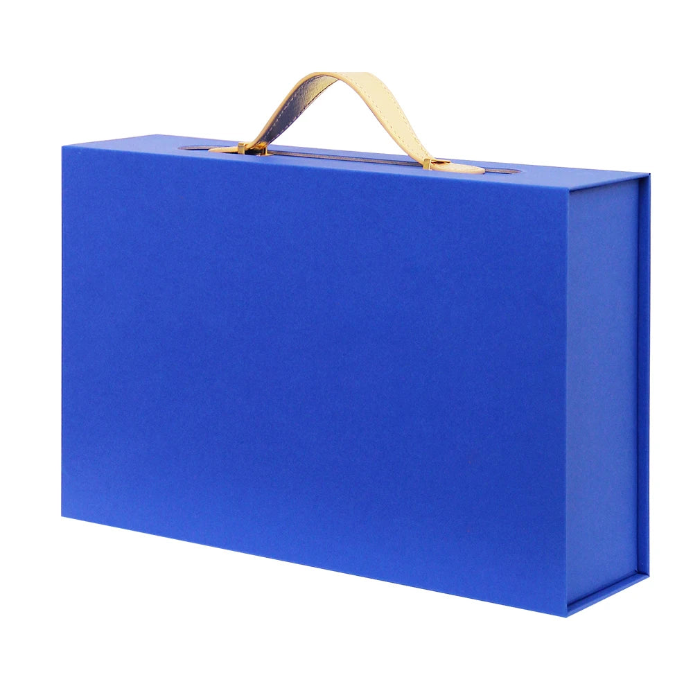Custom Logo Eco-friendly Cardboard Magnetic Gift Box with Embossing Folders Style Custom Color & Size