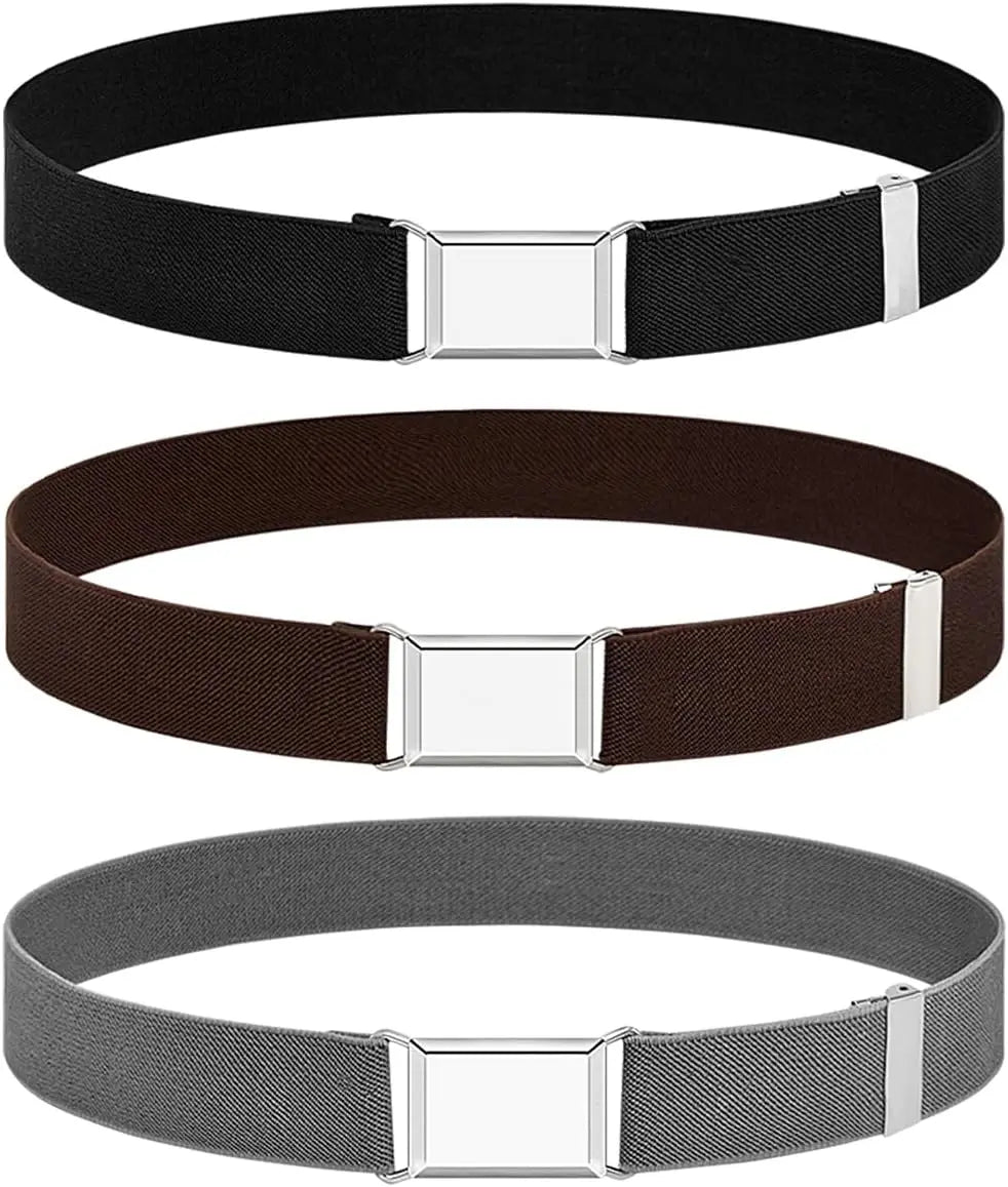 Hot Selling Elastic Kids Magnetic Belt Adjustable Fashion Belt with Magnetic Buckle for Boys and Girls MegaBDM