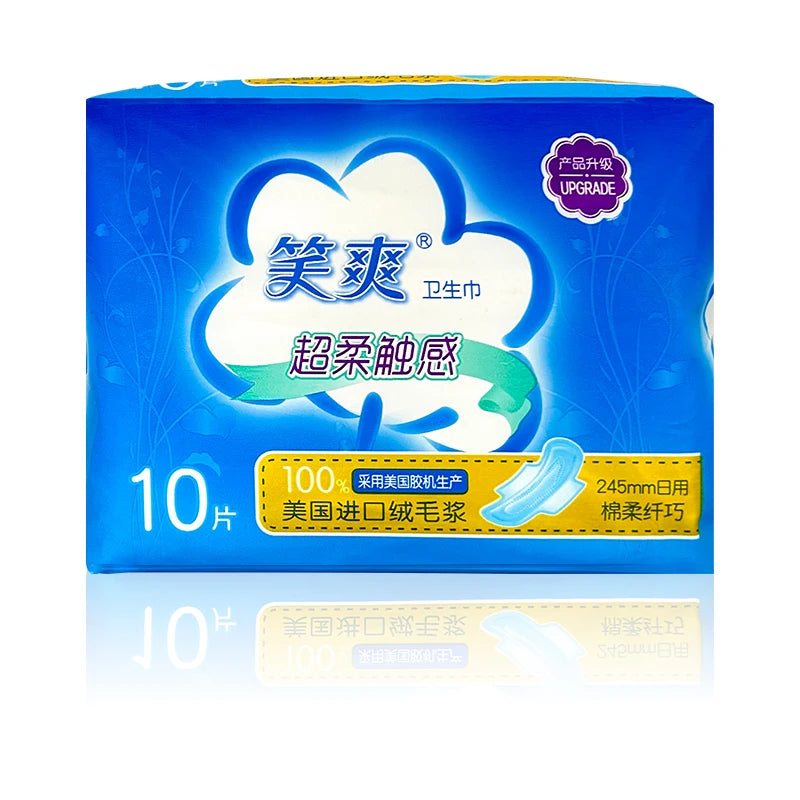 Custom Cheap Price Super Soft Touch Plush Pulp Imported United States Japan SAP Feminine Sanitary Pads