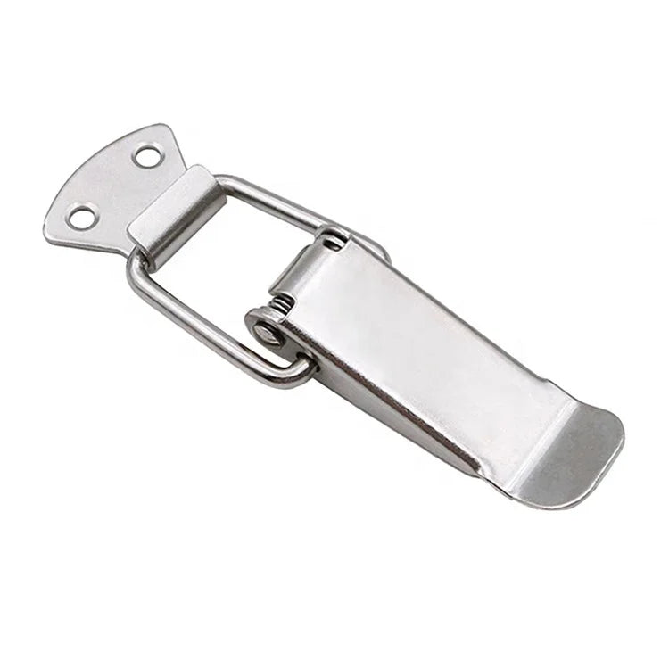 Surprise Price 13CM Length Spring Loaded Iron Chest Tool Box Locking Hasp Lock Toggle Latch with Bag & Carton Box Packing