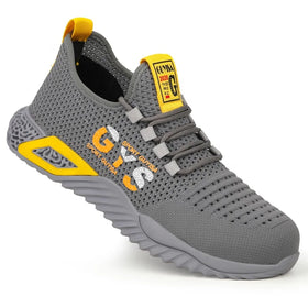 GUYISA Fast Delivery Professional Manufacturer Lightweight Breathable Steel Toe Industry Men Safety Shoes