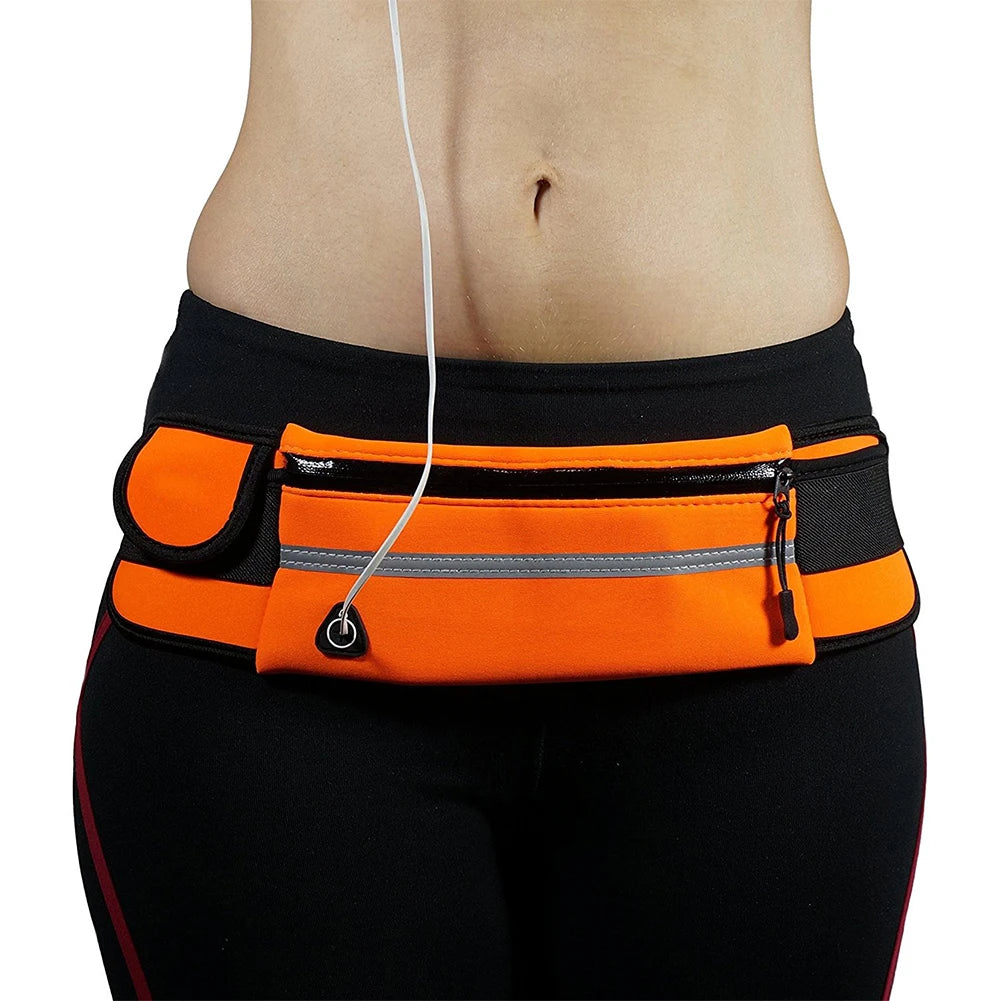 Gym Running Waterproof Sport Waist Bag for Universal 4-6 Inch Mobile Phone