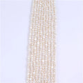 Natural Pearls Wholesale 5-6mm White Baroque Freshwater Pearl Strands