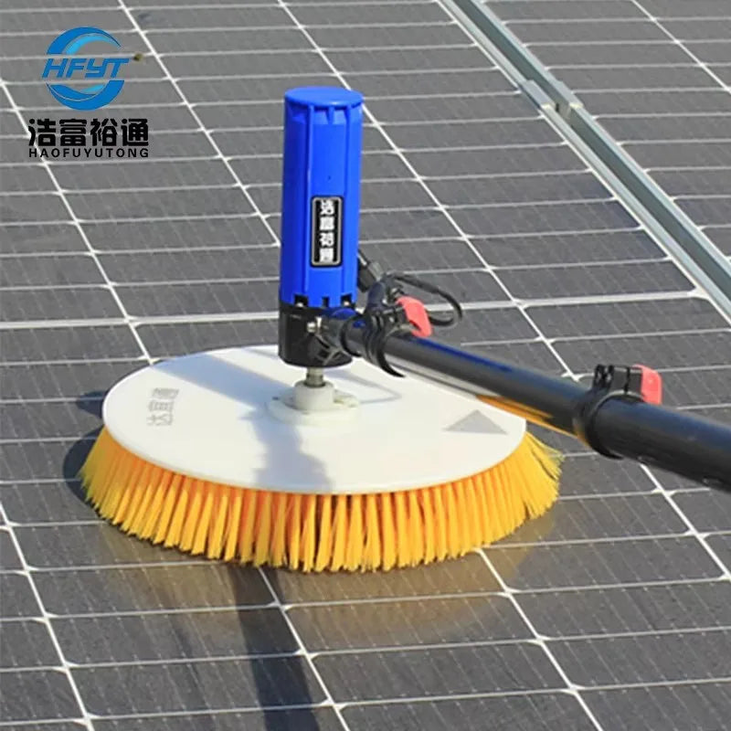Single Head Solar Panel Cleaning Brush Efficient Washing Machine Equipment for Solar Panels