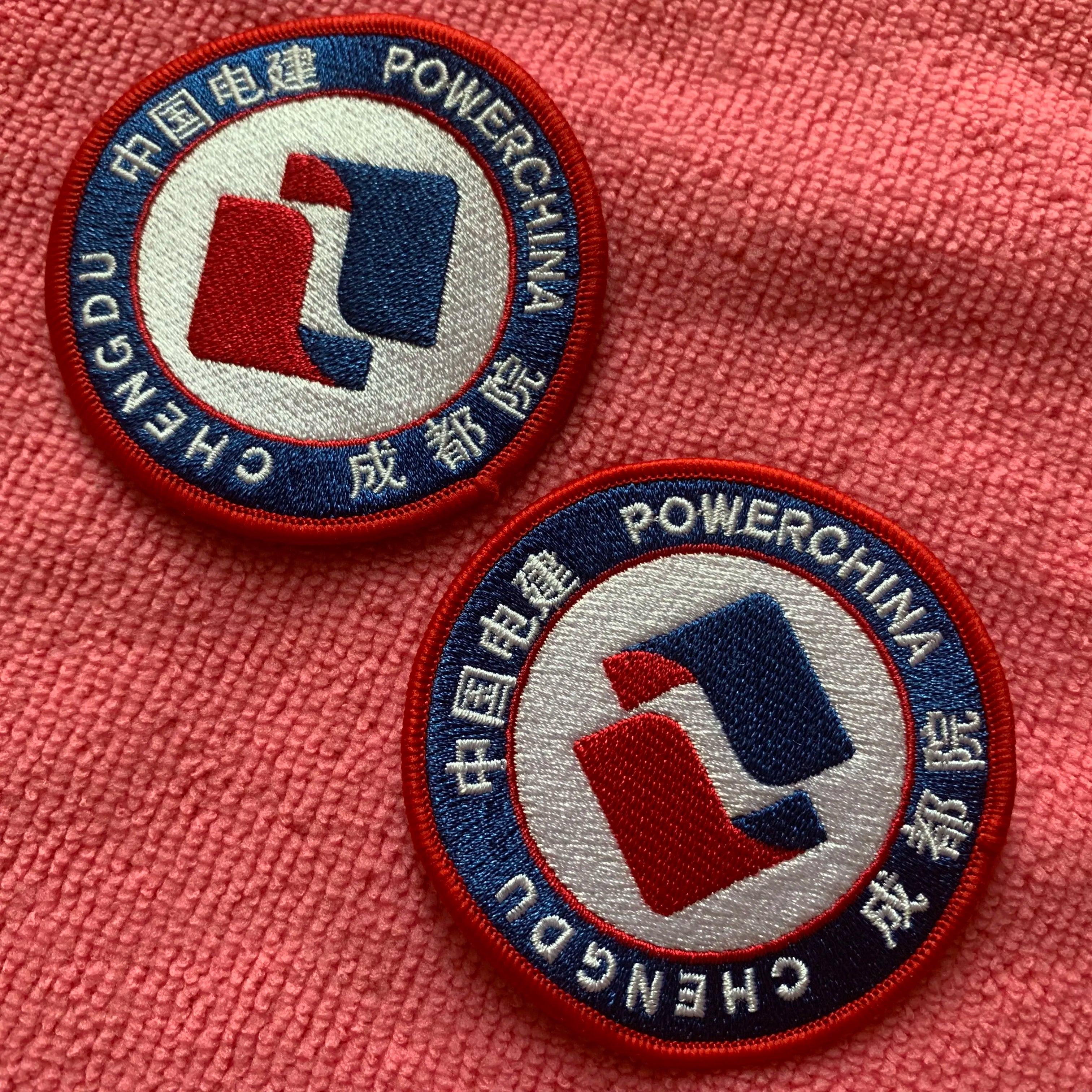 Professional Manufacturer Any Shoulder Iron on Embroidery Tags3D Soft Fabric Embroidery Patch