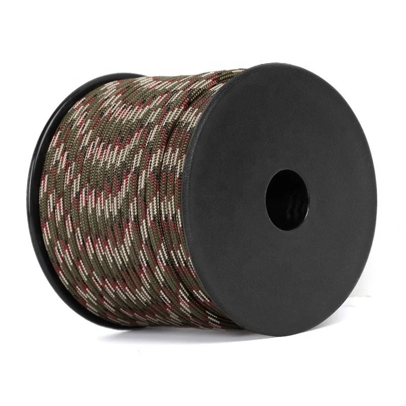 Wholesale 4mm Paracord 550lb 1000ft Spool - Jungle