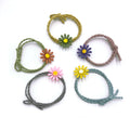 Wholesale Ins Flower Hair Rope Cute Tie Hair Accessories Women Hair Rubber Band