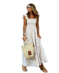 Dresses Women Lady Elegant Apparel Women Sleeveless Plaid Ruched Dress Casual Dresses