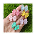 100pcs Cute Cartoon Resin Bowknot  Flatback Bow Cabochon Scrapbook Kawaii Embellishments Accessories