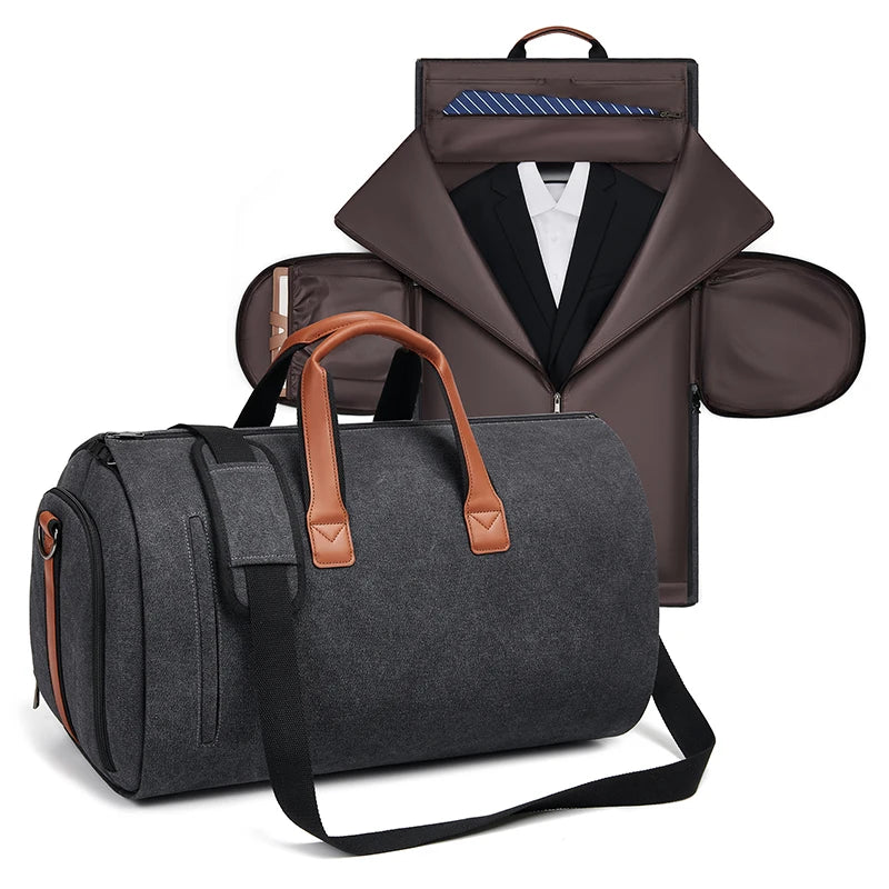 Hot Selling Wholesale Fashion Large Capacity Vintage Luggage Casual Suit Bag Canvas Travel Duffle Bag