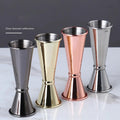 Cocktail Bar Jigger Design Japanese Stainless Steel Measuring Cup Jigger Double Spirit Bartender