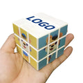 Custom Your Own logo 3x3 Speed Magic Cube 3x3x3 Customized Advertising Photo Diy Educational 3d 3 Layer Puzzle Cube Toy