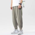 Ice Silk  Work Wear Cargo Pans With Side Pocket Full Pants Casual Men  Pants Outdoors Trousers Cargo Pants