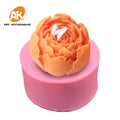 AK New 3D Rose Flower Silicone Soap Mold Candle Mould Chocolate Mold DIY Cake Chocolate Candy Baking Mould Molds Handmade Craft