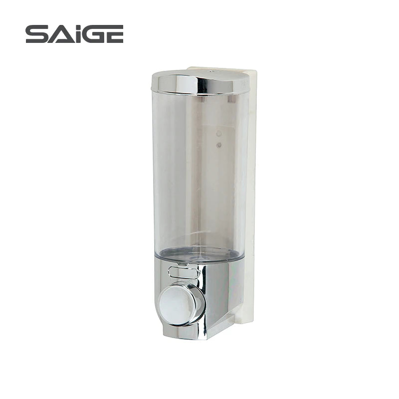 Wall Mounted ABS Plastic Manual Press Liquid Soap Dispenser 350ml