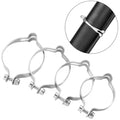 19139 25.4/28.6/31.8/34.9mm Bicycle Shift Brake Line Buckle Holder Fixed Clip Retro Vintage Guide Ring Classic Bike Cable Clamp
