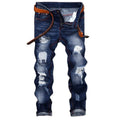 Fitspi Wholesale Denim Jeans Men's Straight Pants Personality Original Mens Wear Dropshipping for Wish Ebay