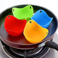Kitchen Cookware Bakeware Tool Utensil Egg Poacher Silicone Pancake Egg Poach Pods Baking Cup High Temperature Resistant