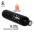 TUXING 0.35L Customized LOGO Round Bottom Hpa 350cc 200Bar 3000Psi 20Mpa Paintball Game Portable High Pressure Aluminum Air Tank