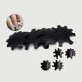 Nail Tool 9 Sizes Nail Edge V Line Cut Mold Nail Tip French V Shape Template