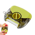 3 in 1 Multifunctional Rotary Vegetable Peeler Carrot Peeler Veggie Peeler Kitchen Tool for Peeling and Slicing Fruits