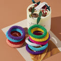 Ready to Ship Cheap China Price Boho Handmade Bangle Beads Bracelet Hair Band Glass Seed Beads Friendship Couple Women Bracelets