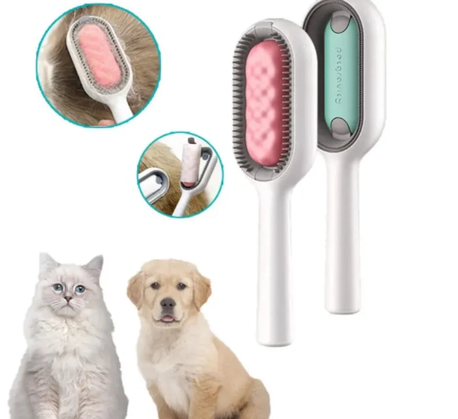 New Design Pet Cleaning Gravitational Comb Convenient Small Roller Remover Hair Brush for Cats Hair Removal