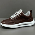 2026 China Factory Walking Men New Model Shoes Casual Leather Sneakers