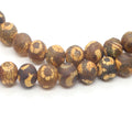 Wholesale Natural Gemstone Eye Dzi Beads Tibetan Agate Stone Beads for Jewelry Making