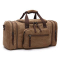Ultra-large Capacity Eco-friendly Fashion Canvas Duffel Bag with Zipper Closure for Outdoor Travel and Trip Luggage