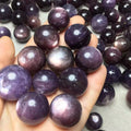 Crystals Healing Stones Ball Lepidolite Quartz Sphere Reiki Stone Crafts  for Meditation