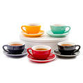 Customization European Italian Ceramic Coffee Cup and Saucer Set Porcelain Set Creative Design 2023 CLASSIC Espresso