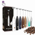 Factory Whisks Electronic Coffee Milk Frother for Coffee Latte Cappuccino USB Electric Milk Foamer with Stand Hook