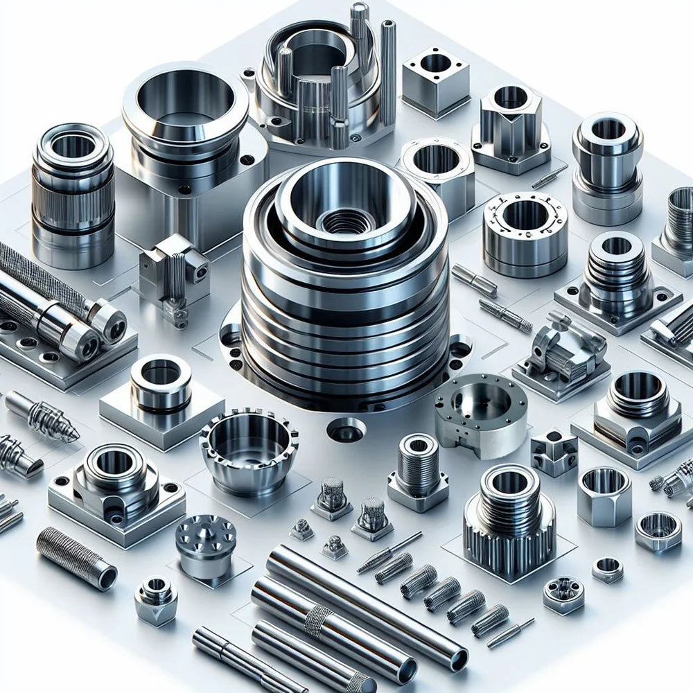Custom CNC Stainless Steel Metal Part Strict Tolerance Industrial Equipment Machining Services Shipbuilding Plastic Copper ABS