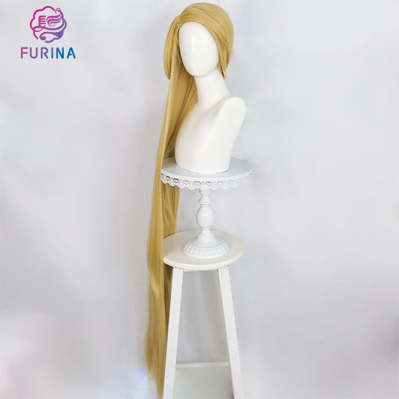 Cosplay Wigs Synthetic Golden Hair Festival Party Long Silky Hair Princess Wigs for Cosplay Customer