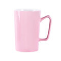 Nordic 360ml Pink Porcelain Ceramic Mug-Coffee & Tea Mug with Custom Logo Microwave & Dishwasher Safe for Business Gifts