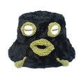 New Frog-yed Monster Fisherman Hat Plush Bucket Hat Cartoon Eyes Winter Push Warm Fisherman Bucket Hat