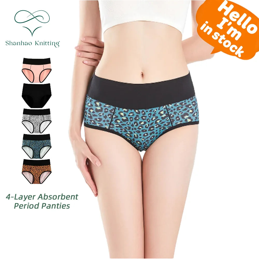Shanhao RTS Women's Cotton Underwear Mid-waist Women's Briefs Panties Sustaniable Women's Normal Panties MegaBDM