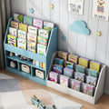 Kids Bookcase Phoenix Home Office Classroom Magazine Bookshelves Modern Montessori Kids Bookcase