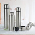 500ml Double Wall Insulated Vacuum Flask Hot Cold Cup 304 Stainless Steel Thermos Cup