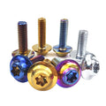 GR5 Disc Bolt Titanium Bolts Plain Finish Motorcycle Studs ANSI Standard Wholesale Metal Studs Bolts for Motorcycle