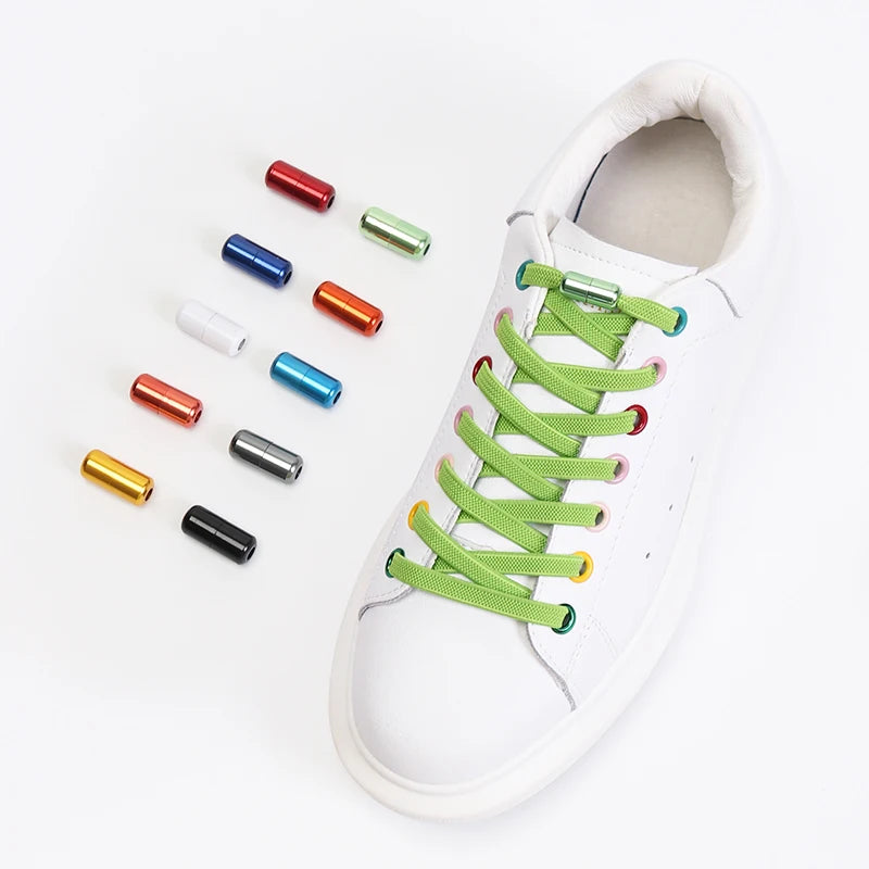 Cheap Price Metal Capsule Lock Shoelaces Lazy for Shoelace with Lock Capsule on Sale