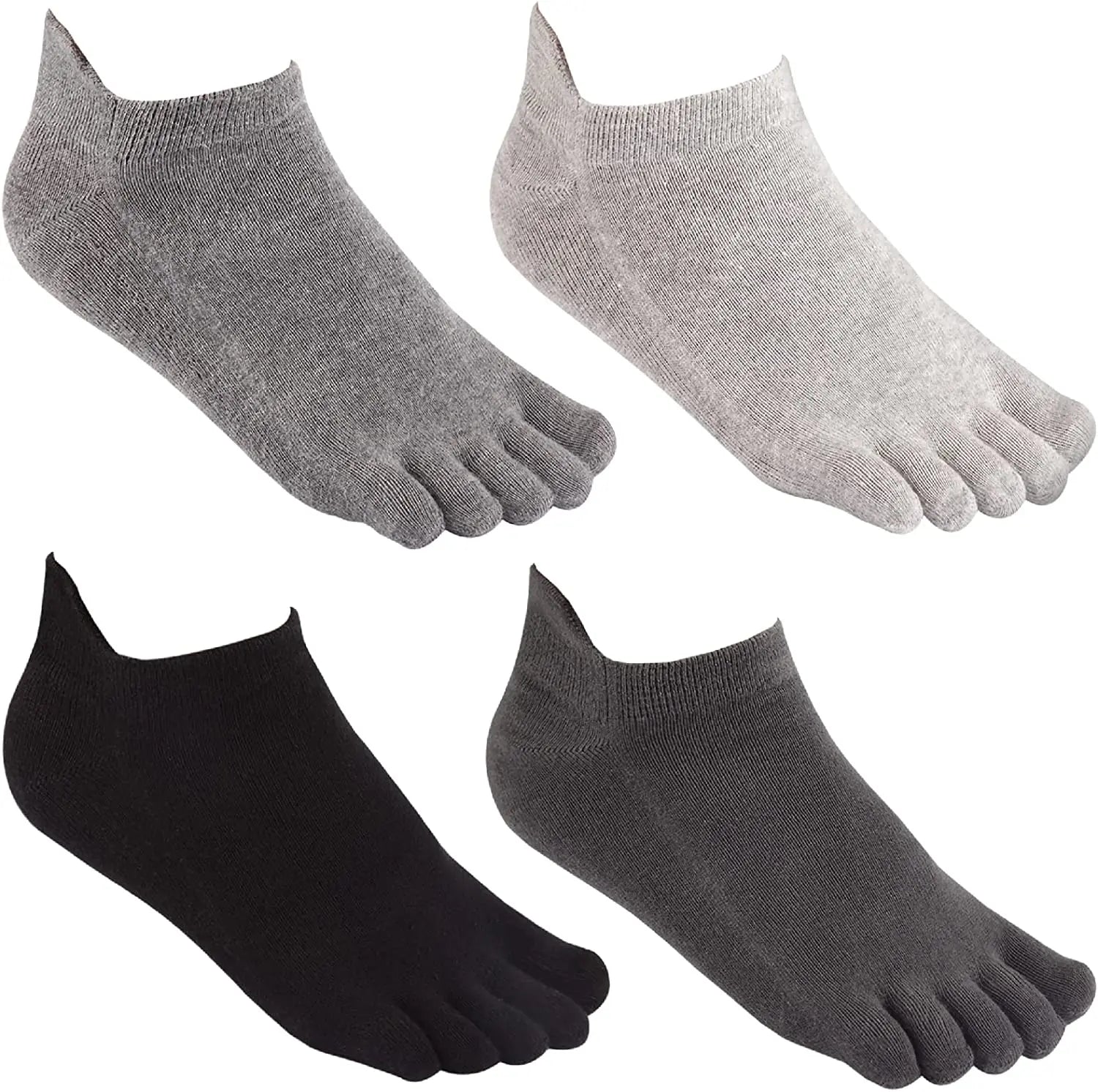 No Show Five Finger Toe Yoga Sport Socks for Men and Women Summer Fitness Anti-Slip Spandex with Logo Daily Training Use
