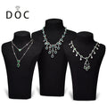 DOC Fashion Necklace Display Stand Jewelry Display Bust Mannequin Stand Holder Necklace Bust